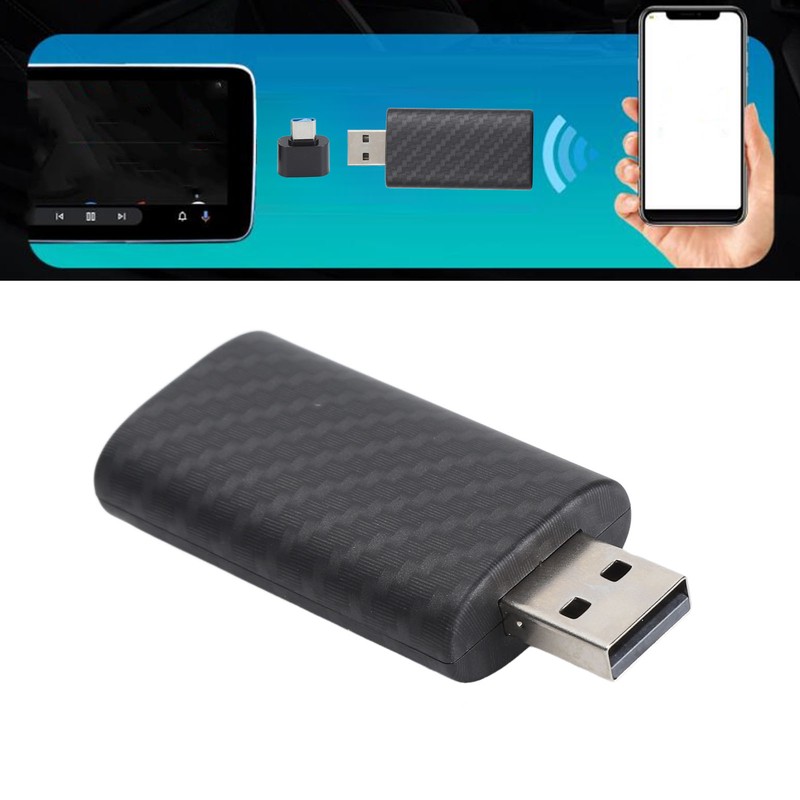 Wireless USB Dongle Adapter for Android Auto Wired to Wireless