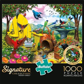 Buffalo Games - Hidden Birds - 1000 Piece Jigsaw Puzzle