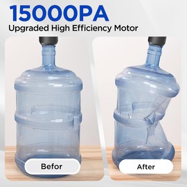 TAKECAE Cordless Car Vacuum Cleaner - 4-in-1 Design with 15000PA Powerful Suction, HEPA Filter, Lightweight Handheld Vacuum for Car, Office, and Home Cleaning - Portable Rechargeable Vacuum Cleaner