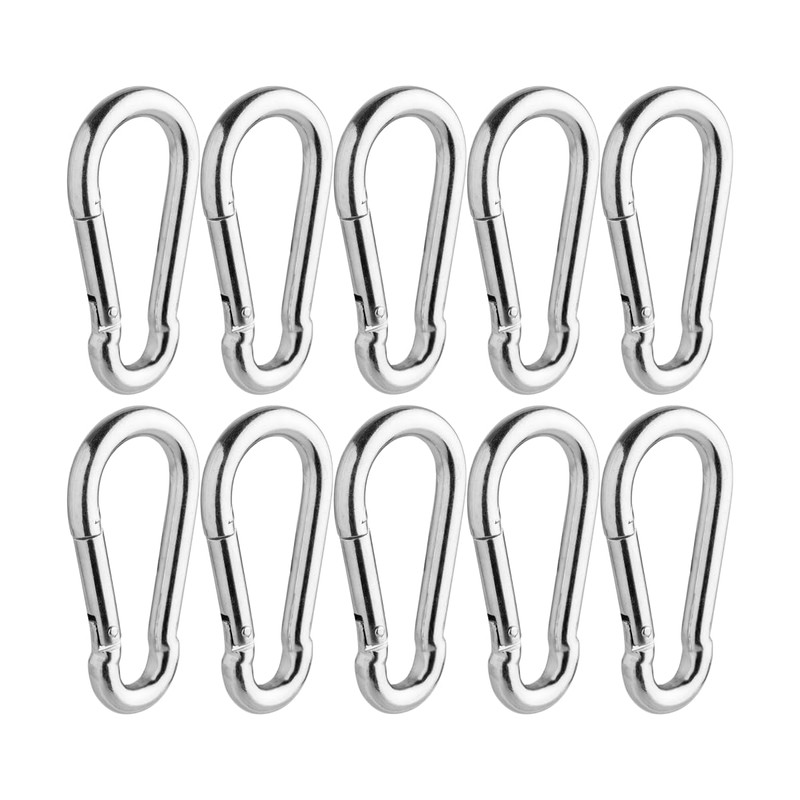Hardware Solutions - 10 x M5 Snap Hooks/Caribiner clips For