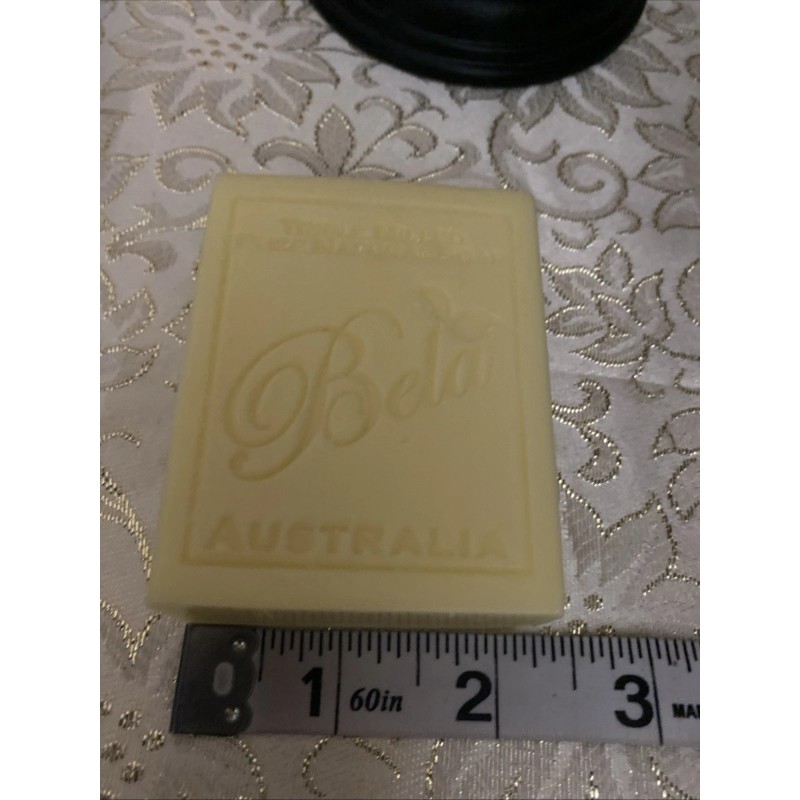 Bela Organic Bar Soap Parfum Honeysuckle Shea Butter Milled Plant-Base