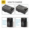 BM Premium EN-EL14A, EN-EL14 Battery and Charger for Nikon D3100,