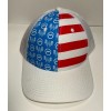 Magellan Whataburger Mesh Trucker Hat Adjustable White/White OS Red/White/Blue