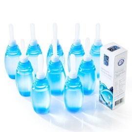 Watercolor disposable female douche, 110ml, 10 pcs / 수채화 일회용 여성 질세정기, 110ml, 10개