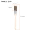 HARFINGTON 4pcs Paint Brushes 1.5" Angle Paint and Chip Brushes