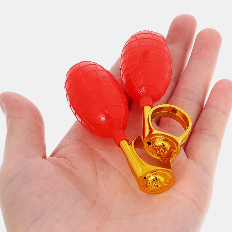 Alipis Set di 2 anelli per schizzi d'acqua per feste,