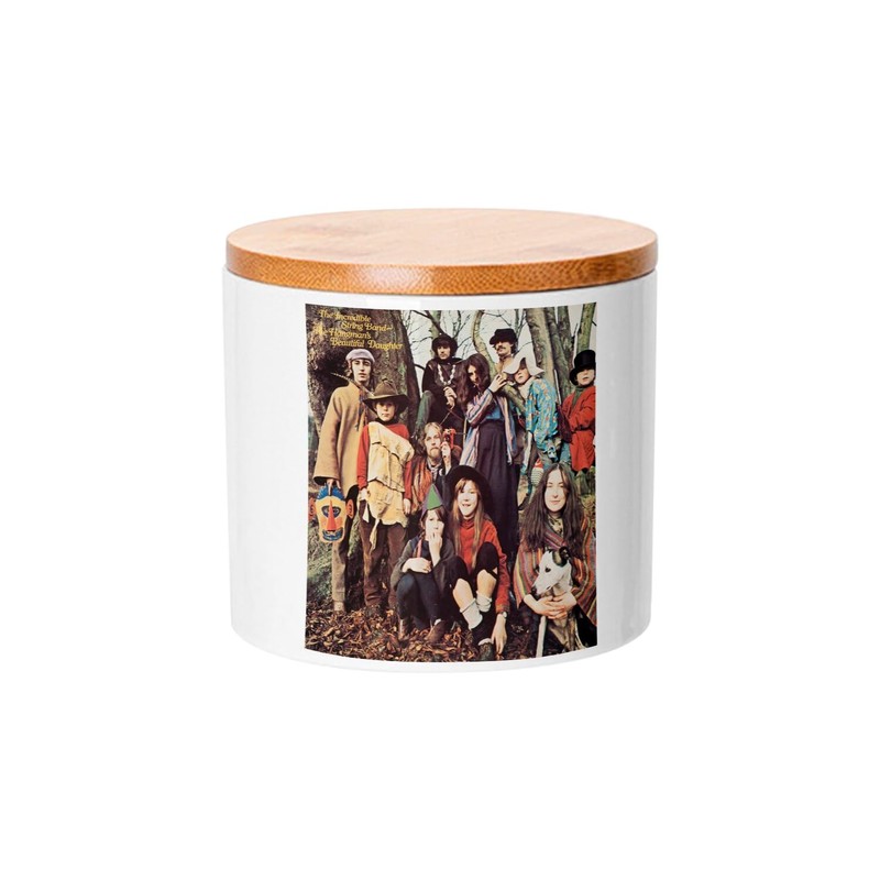 Fabulous Ceramic Pot with Lid Bamboo - Music Incredible String