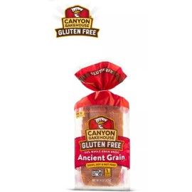 CANYON BAKEHOUSE GLUTEN FREE 3 pk of CANYON BAKEHOUSE  GLUTEN FREE ANCIENT GRAINS BREAD 15oz. PKG.