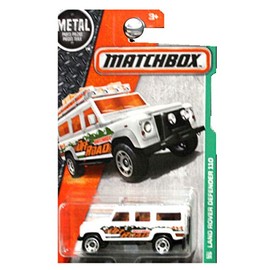 2011 Matchbox Land Rover Defender 110 White #100 of 100