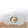 GRIRIW Summer Cooling Pet Hamster House Ceramic Hamster Nest Decorative