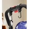 7 Pack Shopping Cart Hooks with Storage Straps - Durable