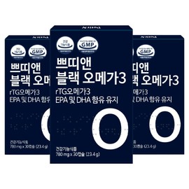 Partner_Reference Petit & Altige Black Omega 3 23.4g 30 tablets x 3 / 쁘띠앤 알티지 블랙 오메가3 23.4g 30정X3개