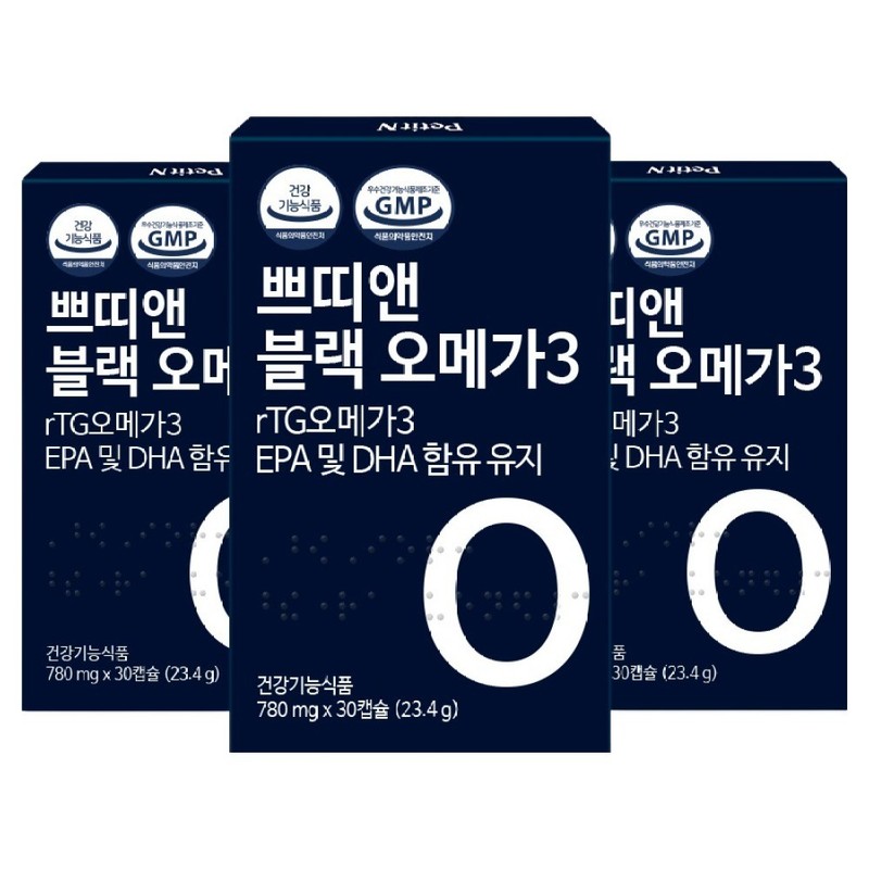 Partner_Reference Petit & Altige Black Omega 3 23.4g 30 tablets
