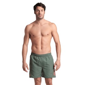 ARENA Men's Fundamentals Logo Boxer R Swim Trunks (Pack of 1)