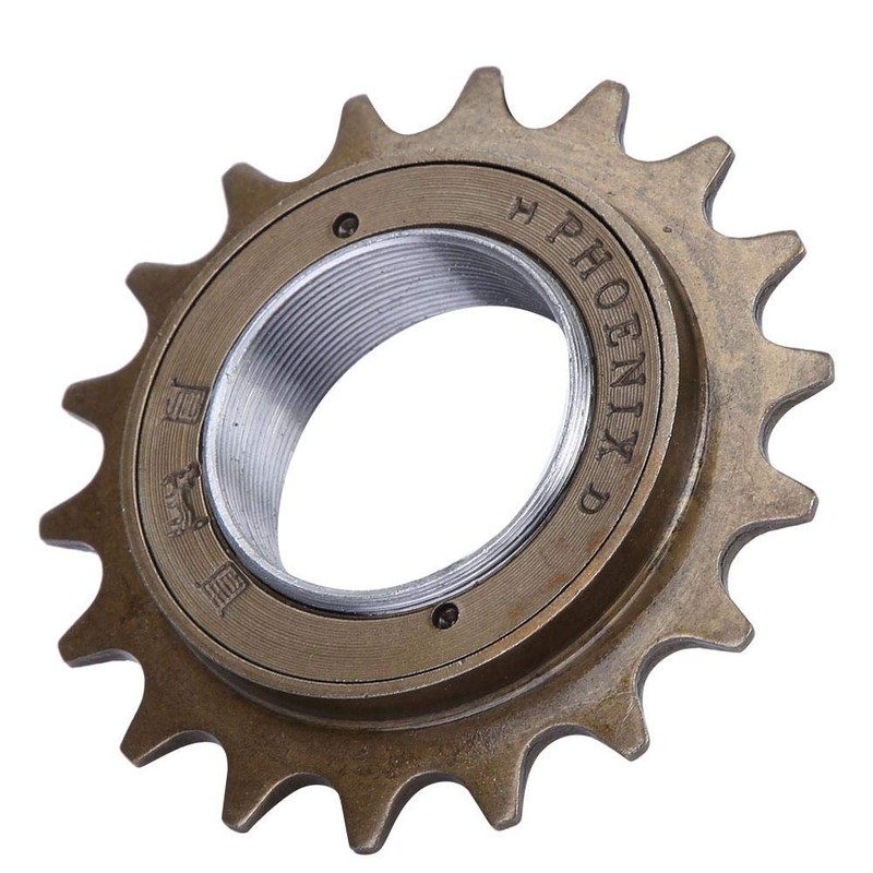 Freewheel,18 Teeth Bike Freewheel Sprocket Single Speed Freewheel Bicycle Replacement