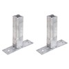 Alberts 701925 Handrail Support for Universal Posts | Hot-Dip Galvanised