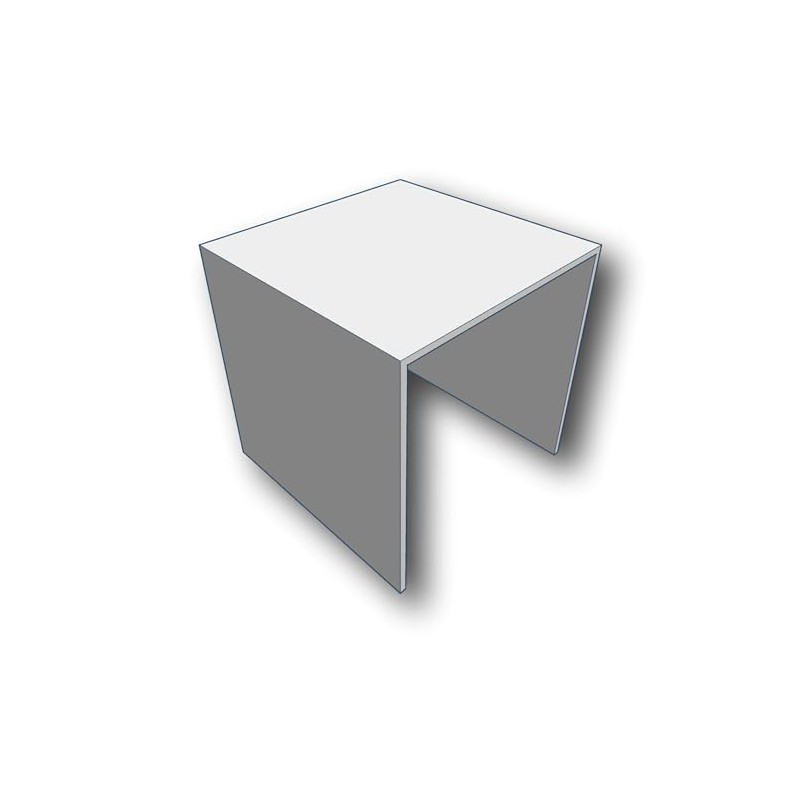 EPOSGEAR Nesting Plinths Acrylic Plastic Retail Riser Tiered Counter Display