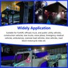 Forklift Strobe Warning Light (2, Blue)