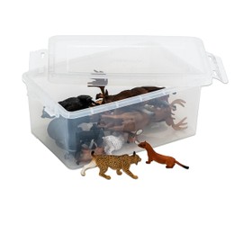 Betzold - Animal Figures Forest Animals Set Europe, 15 Pieces - Toy Animals Children