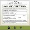 Herbal Roots Oil of Oregano - Made from Mediterranean Oregano