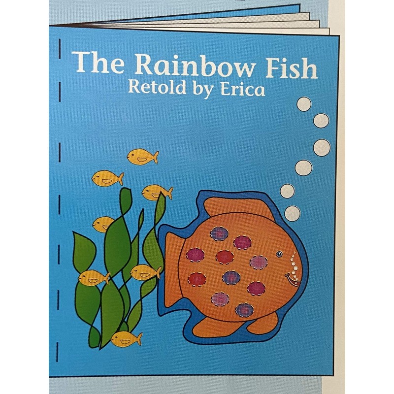 SHAPES ETC. 35 Sheets Fish Mini Notepad 3in Cute Ocean