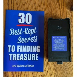 White's NEW WHITES METAL DETECTOR BATTERY HOLDER V3I + 30 SECRETS NEXT DAY SHIPPING