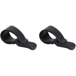 Healifty Clip para Visera Solar de Coche 2 Piezas de PC Resistente a Rayaduras Fácil Instalación para Almacenamiento y Sujetador de Gafas de Sol en Automóvil Color Color Aleatorio