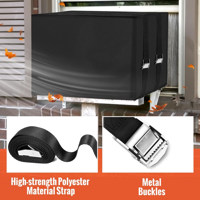 AC Unit Covers Outdoor to Protect AC and Winter Insulation,