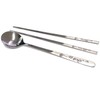 SUPIA Korean Traditional Cutlery Stainless Steel Spoons and Chopsticks Set