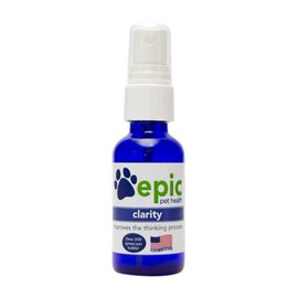 Epic Pet Health Epic Pet Health Clarity - All Natural Liquid Supplement for Old or Ill Pets That Improves Cognition - Easy to Use - Mist Over The Face and Put in Food & Water (Spray, 2 Ounce)