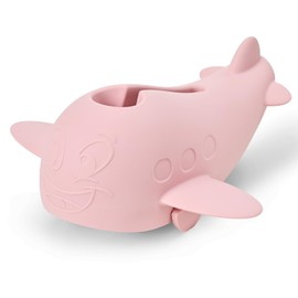 Bath Spout Cover, Baby Bathtub Faucet Cover, Universal Silicone Safety Guard with Anti-Slip Strap, Whale Design for Kids/Toddlers, Prevents Bumps & Scalds (Pink)