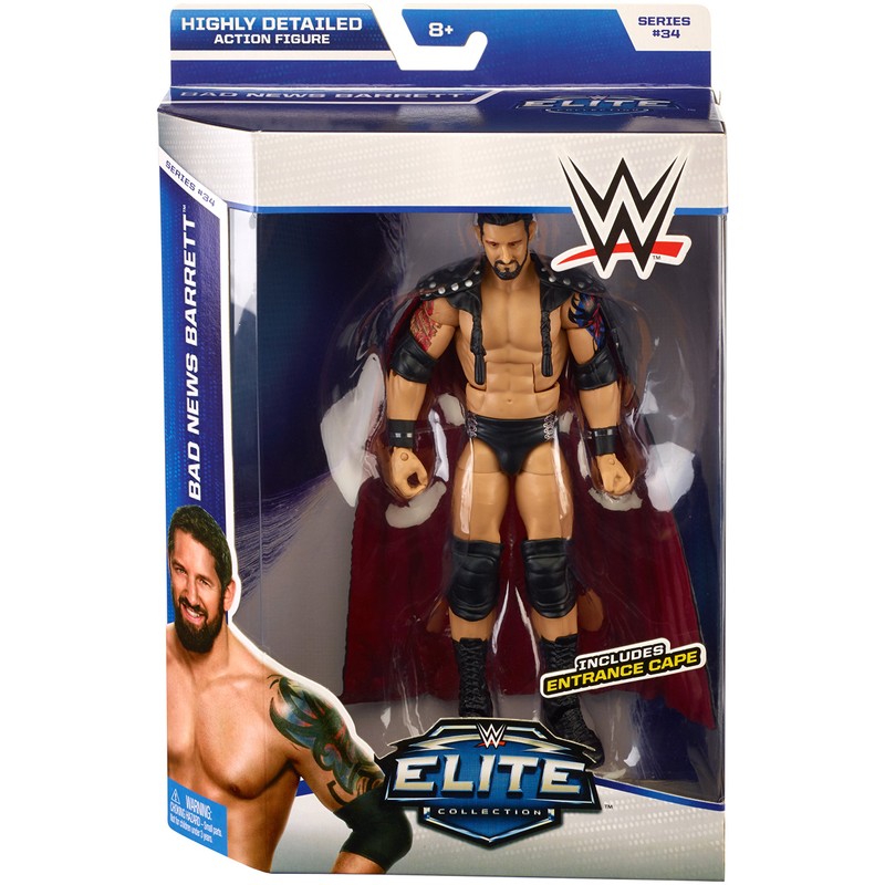 WWE Elite Series 34 Action Figure - Bad News Barrett