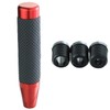 Abfer 180mm Alloy PU Shifter Knob Car Shift Knob Auto