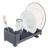 iDesign iDesign Kitchen Utensil Caddy - Compact Slate Dish Drainer