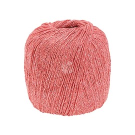 LANA GROSSA Brillino Yarn with Coloured Lurex Thread, Hand Knitting Yarn Made of 83% Viscose and 17% Metallic Fibre, 25 g Wool for Knitting and Crocheting, 200 m Yarn