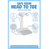 Adjustable Shower Stand with Sit Stool for Infant & Toddler