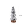 Cabilock Pack of 2 Miniature Christmas Tree, Mini Christmas Tree,