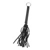 Namvo 2pcs Small Black Whip, Riding Crop Tassel Whip, Non-Slip