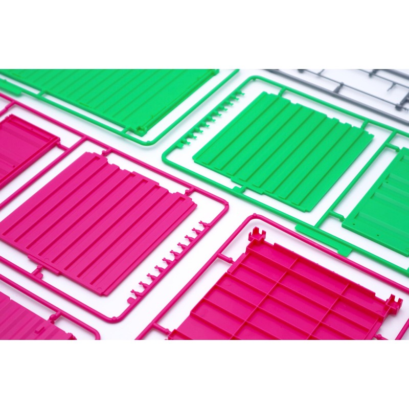 1/24 Car NEXT Series No. 1001 20ft Container (Green) Plastic