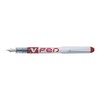Pilot Pack of 6 Disposable Fountain Pens Erasable V-Pen Medium