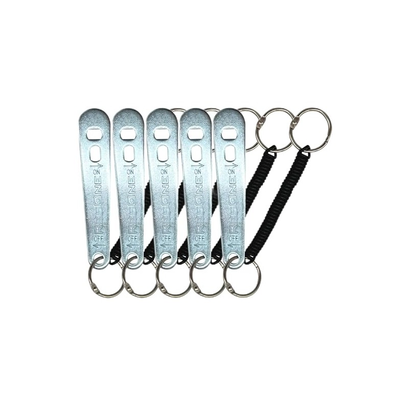 ResOne Oxygen Tank Key Wrench with Bungee Cord 5 pack