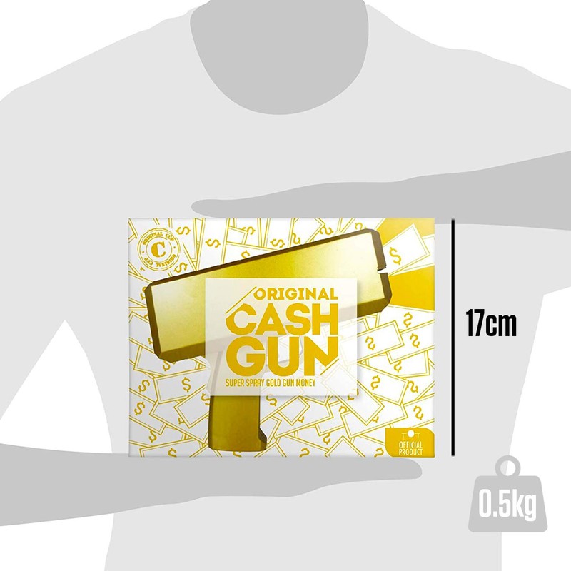 Original Cash Gun | Money Gun | Gold Super Gun