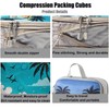 Compression Packing Cubes,5 Pcs Travel Packing Cubes Set,Lumobrilla Travel Organisers