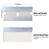 Great Andrew Single Edge Razor Blades, 300 Pack Straight Edge