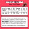 Maruchan Ramen Roast Beef, Instant Ramen Noodles, Ready to Eat