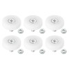 PATIKIL 26mm Drawer Rollers, 6 Pack Plastic Drawer Pulley Replacement