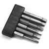 Square Head Screwdriver Bits 6 Sizes SQ1, SQ2, SQ2.7, SQ3,