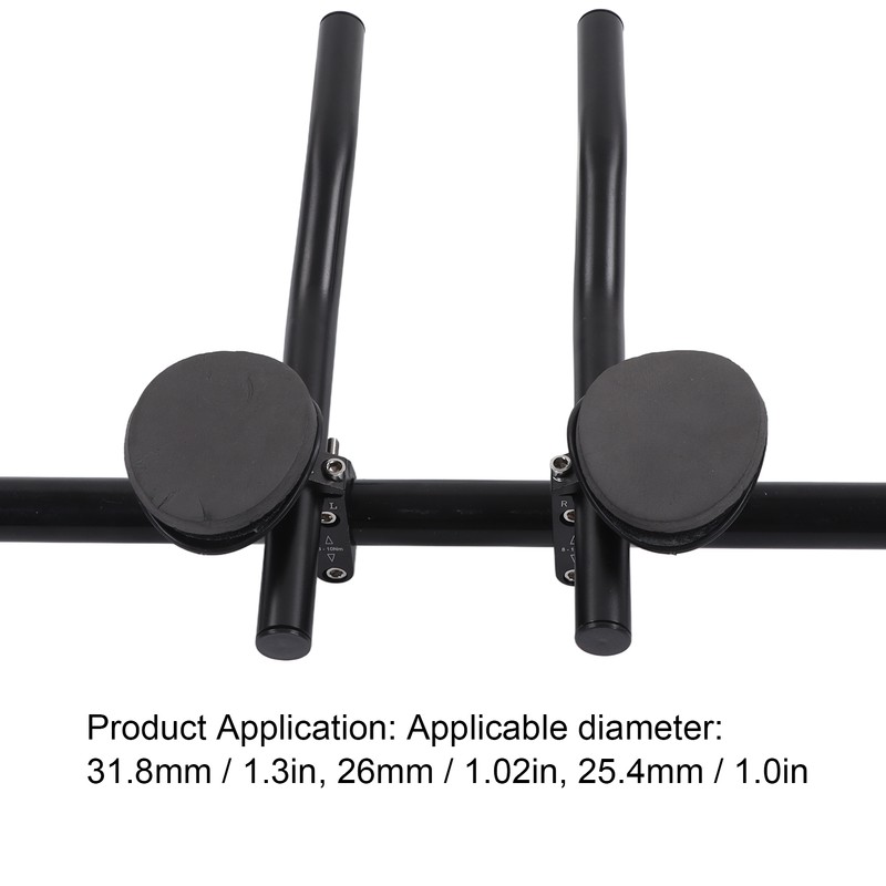 Bike Split Rest Handlebar Aluminum Alloy Bike Armrest TT Relax