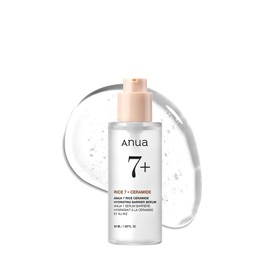 Anua Rice Ceramide 7 Hydrating Barrier Serum, Moisturizing Face Serum, Non-comodogenic, Hyaluronic Acid, Niacinamide, Lightweight, Fragrance Free, Sensitive Dry Skin, Korean Skincare, 1.69 fl oz
