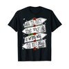 Alice in Wonderland Men's Women's Children's T-Shirt, black